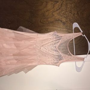 Peach/Pink Deb Homecoming Dress